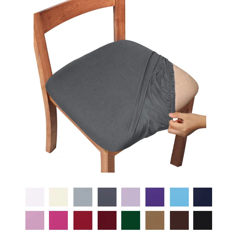 New Spandex Square Chair Cushion Cover Washable Kitchen Dining Seat Slipcovers Removable Dining Room Chair Seat Cushion Cover
New Spandex Square Chair Cushion Cover Washable Kitchen Dining Seat Slipcovers Removable Dining Room Chair Seat Cushion Cover