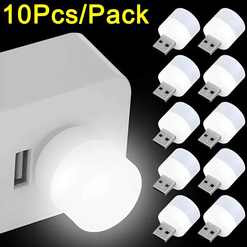10/5/2PCS Mini USB Plug Lamp Portable 5V Eye Protection Book Light For Computer Mobile Power Charging USB Small LED Night Light
10/5/2PCS Mini USB Plug Lamp Portable 5V Eye Protection Book Light For Computer Mobile Power Charging USB Small LED Night Light