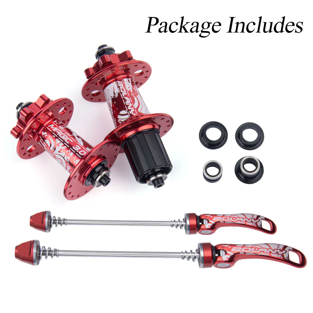 BOLANY MTB Hub NBK Ultralight 4 Sealed Bearing 32 Holes Disc brake Bicycle Hubs 8/9/10/11s HG/XD/MS Freehub Bike Cycling Parts
BOLANY MTB Hub NBK Ultralight 4 Sealed Bearing 32 Holes Disc brake Bicycle Hubs 8/9/10/11s HG/XD/MS Freehub Bike Cycling Parts