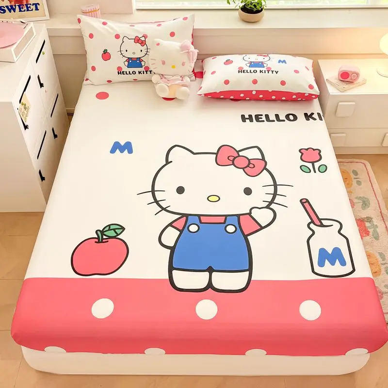 Sanrio Hello Kitty Kuromi Anime Kawaii Ins Cotton Bed Cover Cute Cartoon Sweet Cinnamoroll My Melody Bed Sheet Decoration Gifts
Sanrio Hello Kitty Kuromi Anime Kawaii Ins Cotton Bed Cover Cute Cartoon Sweet Cinnamoroll My Melody Bed Sheet Decoration Gifts