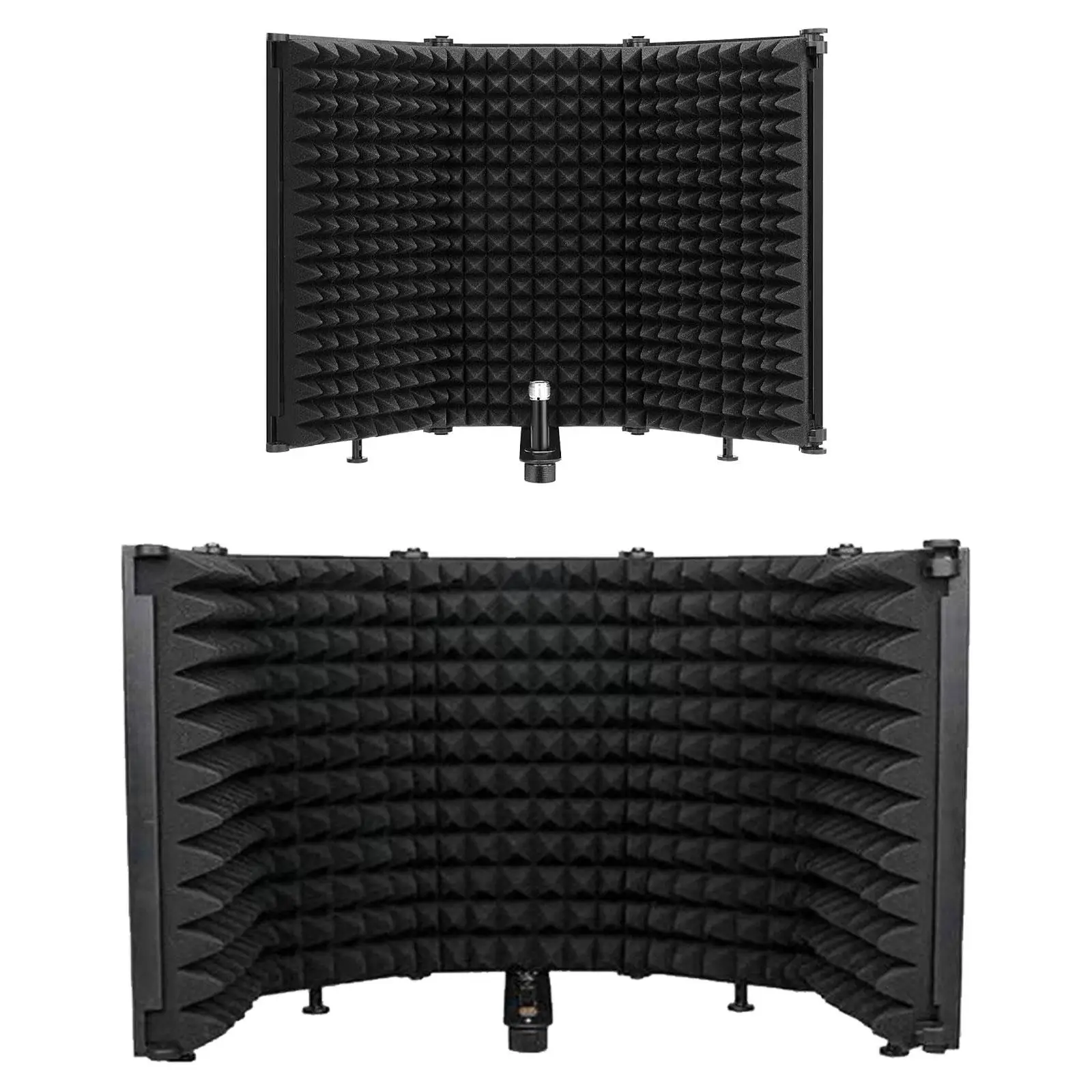 

Microphone Shield Acoustic Sheild Sound Insulation Adjustable Wind Screen for Studio Create Broadcasting Daily Use Singing