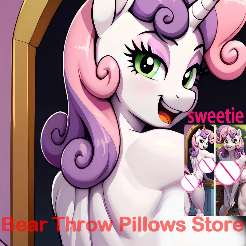 Dakimakura anime sweetie belle (mlp) Double-sided Print Life-size body pillows cover Halloween Christmas Decoration gift 
Dakimakura anime sweetie belle (mlp) Double-sided Print Life-size body pillows cover Halloween Christmas Decoration gift