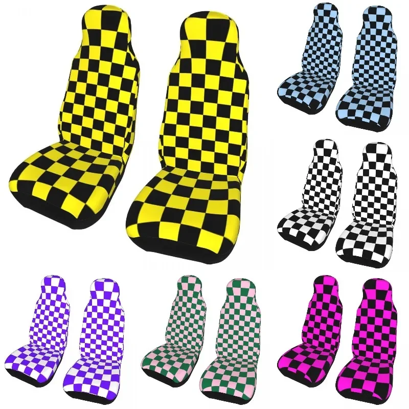 Black Yellow Checkered Universal Auto Car Seat Covers Fit Any Truck RV SUV Customized Plaid Bucket Seat Protector Cover 2 Pieces
Black Yellow Checkered Universal Auto Car Seat Covers Fit Any Truck RV SUV Customized Plaid Bucket Seat Protector Cover 2 Pieces
