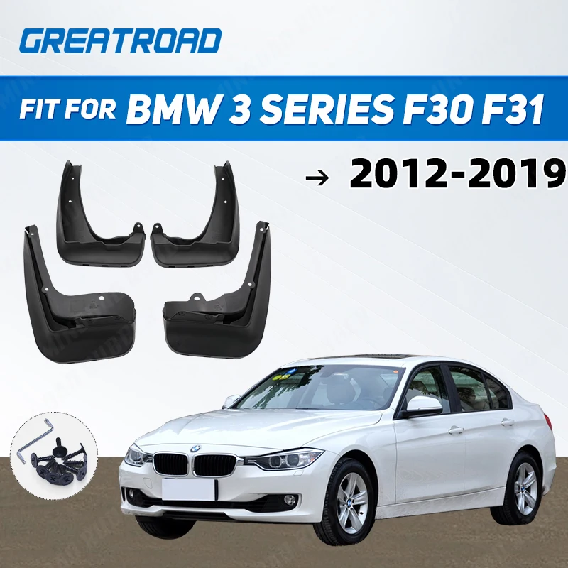 4pcs Car Front Rear for Fender Flares for BMW 3 SERIES F30 F31 2012-2019 Splash Guards Mud Flaps Mudguard Mudflap 2013 14 15 16
4pcs Car Front Rear for Fender Flares for BMW 3 SERIES F30 F31 2012-2019 Splash Guards Mud Flaps Mudguard Mudflap 2013 14 15 16