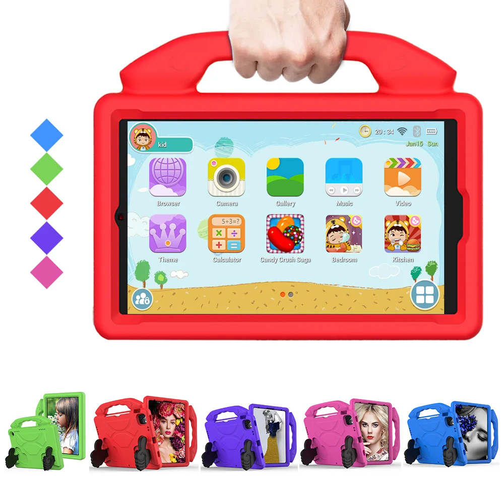 

Wintouch K81 Rugged Calling 3G/4G Phone Call Tablet PC, Kids Learning 8 Inch Android 4G Tablet