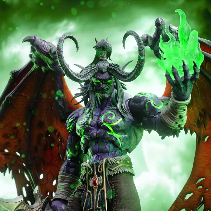 Hero Toys 1/10 Anime Demon Hunter Illidan Stormrage Finished Model Action Toy Figures Gifts for Friends
Hero Toys 1/10 Anime Demon Hunter Illidan Stormrage Finished Model Action Toy Figures Gifts for Friends
