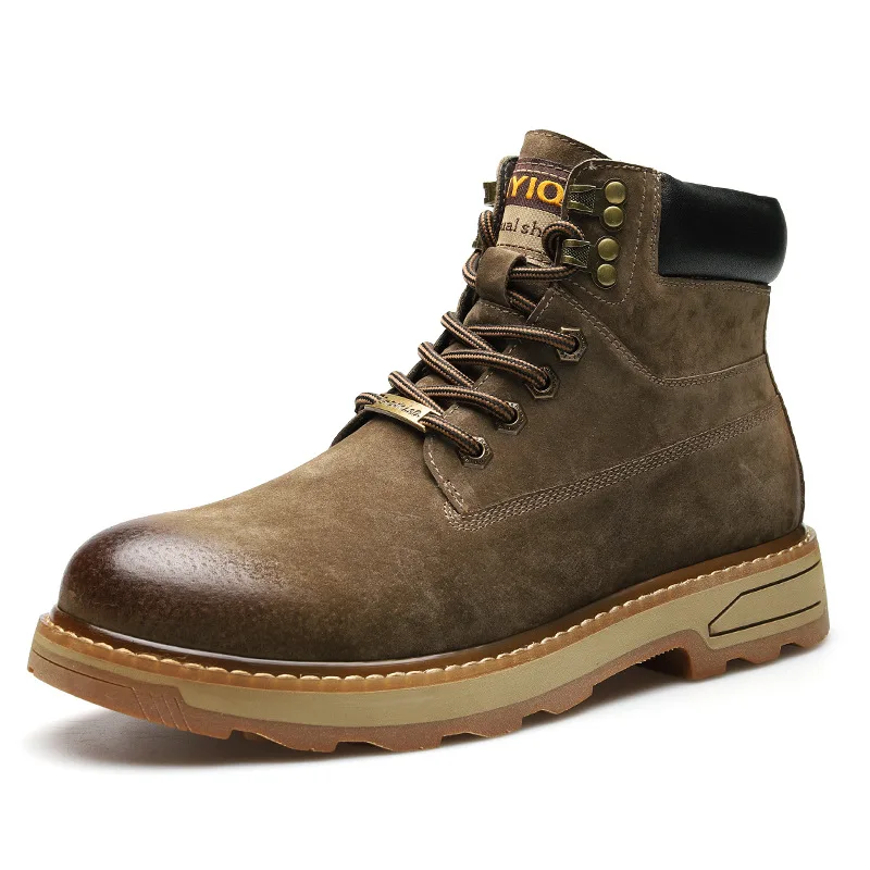 New Genuine Leather Boots Warm Snow Men's Work Boots Botinas Masculinas Trabalho Botas De Hombre Hiking Shoes Men Botas De Cuero
New Genuine Leather Boots Warm Snow Men's Work Boots Botinas Masculinas Trabalho Botas De Hombre Hiking Shoes Men Botas De Cuero