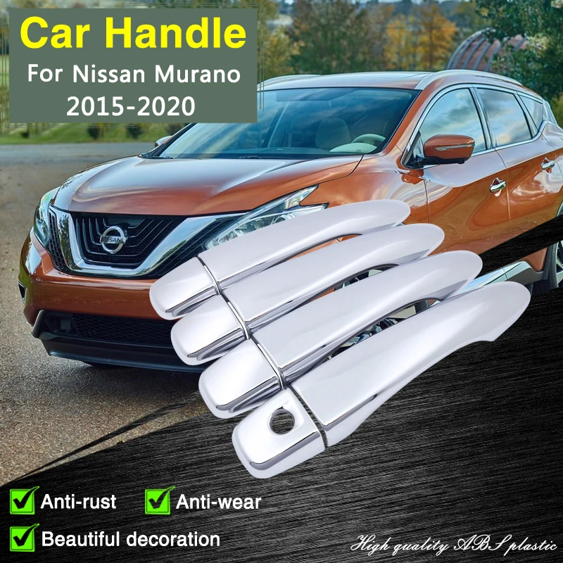 Хромированная накладка на дверную ручку для Nissan Murano Z52 P42M 2015 2016 2017 2018 2019
Хромированная накладка на дверную ручку для Nissan Murano Z52 P42M 2015 2016 2017 2018 2019