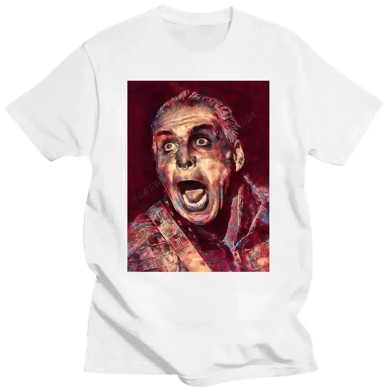 Unisex T-Shirt se351 summer unisex short sleeve fashion mens T-shirts casual top Till Lindemann shout special art White
Unisex T-Shirt se351 summer unisex short sleeve fashion mens T-shirts casual top Till Lindemann shout special art White