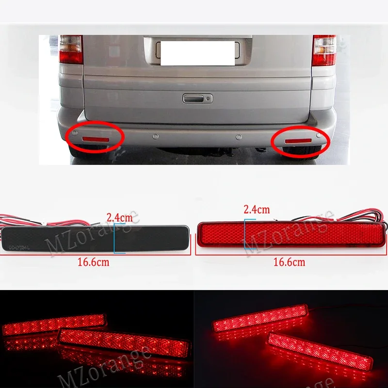 1 Pair Led Rear Bumper Reflector Light For VW T5 Transporter/Caravelle/Multivan 2003-2011 Tail Brake Turn Lights Car Accessories
1 Pair Led Rear Bumper Reflector Light For VW T5 Transporter/Caravelle/Multivan 2003-2011 Tail Brake Turn Lights Car Accessories