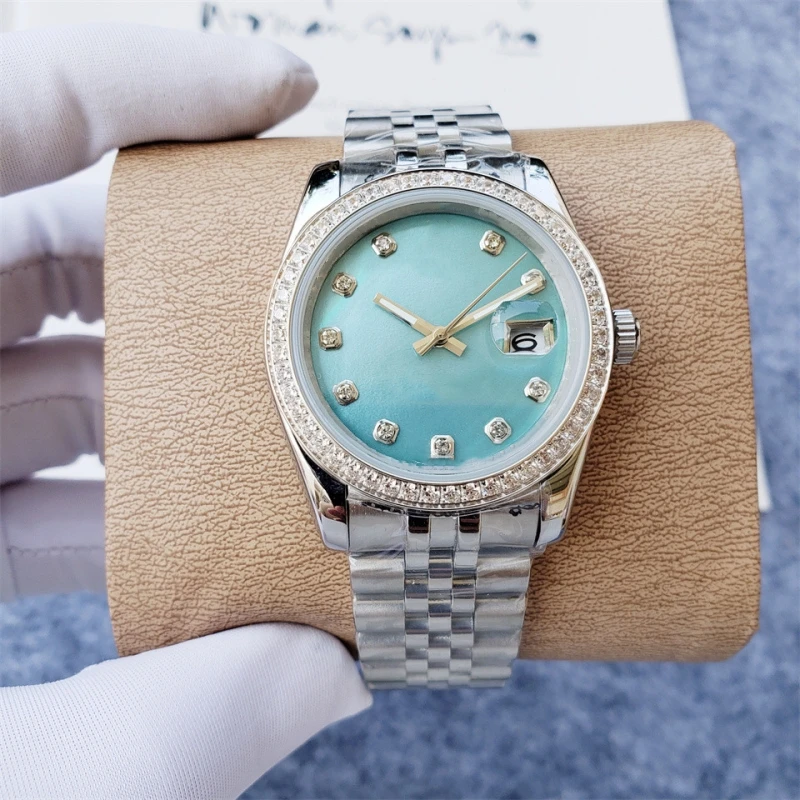 Women's Luxury Automatic Mechanical Classic 36mm Dial Jewel Blue Stainless Steel 904L Shell Fashion Watch
Women's Luxury Automatic Mechanical Classic 36mm Dial Jewel Blue Stainless Steel 904L Shell Fashion Watch