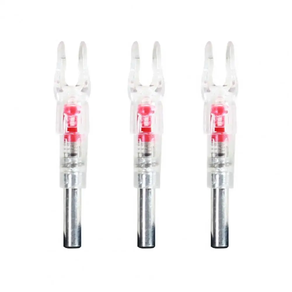 3Pcs Arrow Archery Nocks Ultra-Bright LED Lighted Nocks Automatically Glowing Shooting Lighted Nocks
3Pcs Arrow Archery Nocks Ultra-Bright LED Lighted Nocks Automatically Glowing Shooting Lighted Nocks