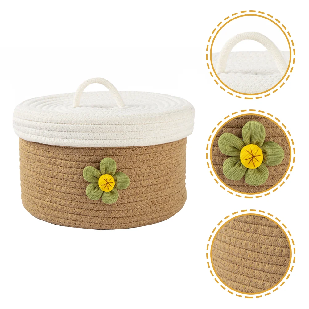 Clothing Storage Box with Lid Child Bins Lids Clothes Container Cotton Rope Sundries
Clothing Storage Box with Lid Child Bins Lids Clothes Container Cotton Rope Sundries