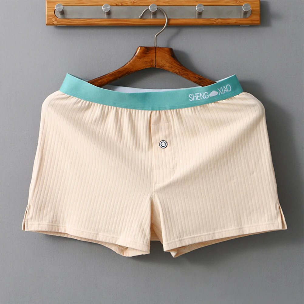 Men Cotton Boxers Briefs Quick-Drying Seamless Panties Mid-waist Solid Color Simple Comfortable Underpants Casual Loose Homewear
Men Cotton Boxers Briefs Quick-Drying Seamless Panties Mid-waist Solid Color Simple Comfortable Underpants Casual Loose Homewear