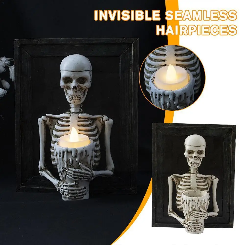 Vintage Halloween Resin Skull Picture Frame Candle Light For Home Garden Terror Atmosphere Decorations F4S2
Vintage Halloween Resin Skull Picture Frame Candle Light For Home Garden Terror Atmosphere Decorations F4S2