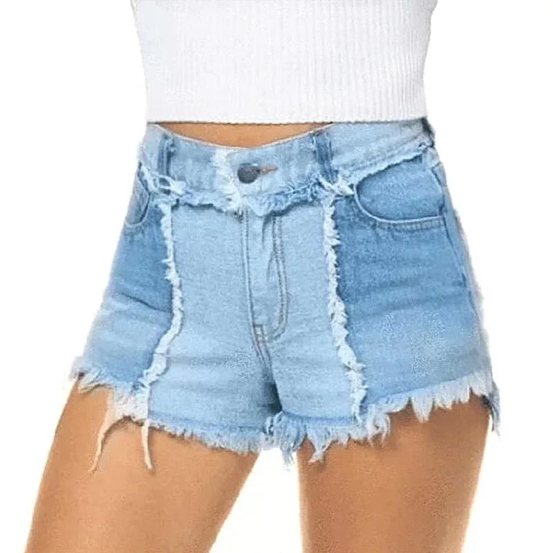 Women Blue Stitching Slim Denim Shorts Mid-Waist England Style Shorts Vintage Street Plus Size Shorts Spring Summer Streetwear
Women Blue Stitching Slim Denim Shorts Mid-Waist England Style Shorts Vintage Street Plus Size Shorts Spring Summer Streetwear