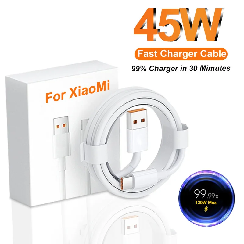 Fast Charger USB C 45W Type C Cable For Xiaomi 11 12 13 Pro USB-C To Type-C Wire Redmi Note 9 Quick Charging Cable Accessories
Fast Charger USB C 45W Type C Cable For Xiaomi 11 12 13 Pro USB-C To Type-C Wire Redmi Note 9 Quick Charging Cable Accessories