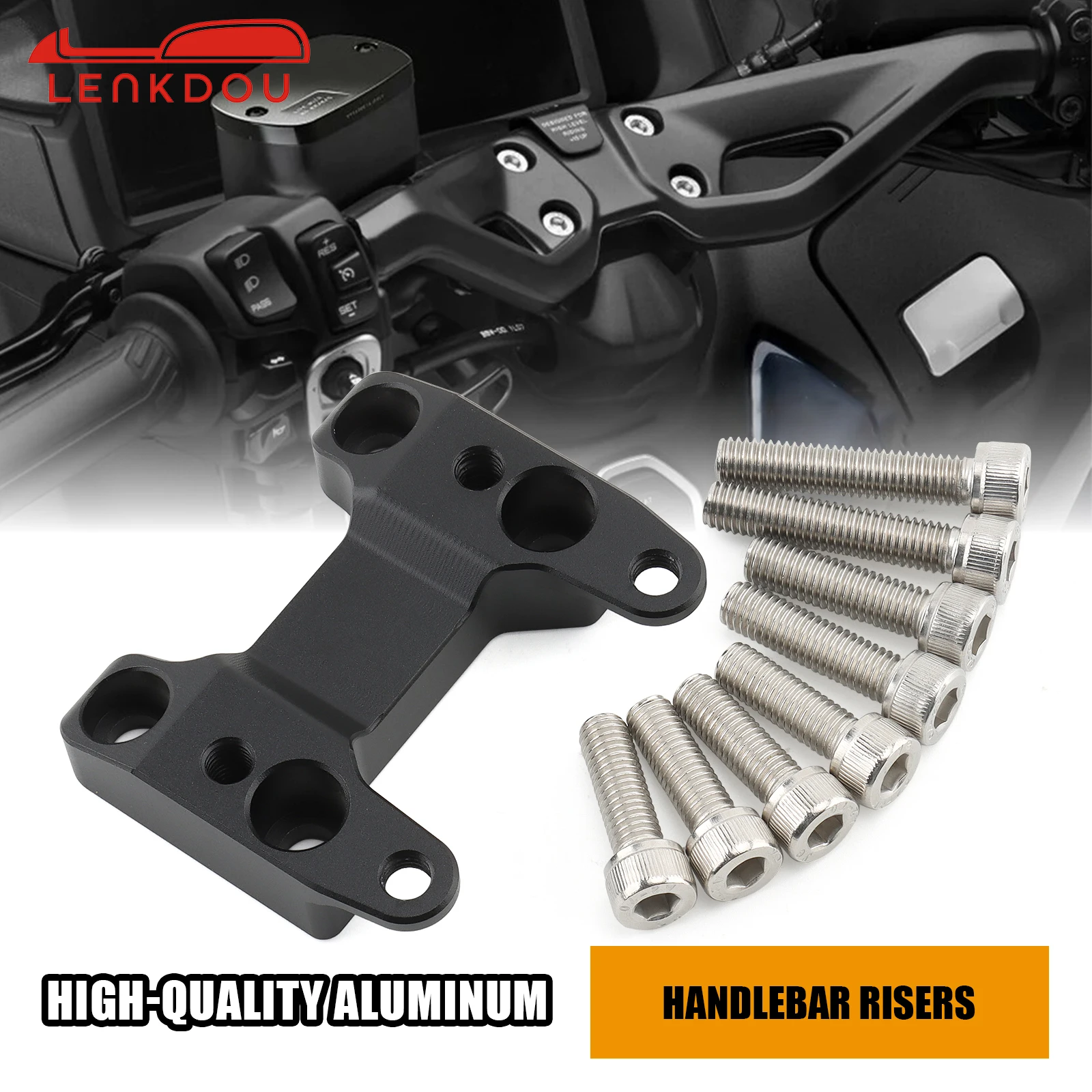 Motorcycle Handlebar Riser Black Handle Bar Raiser Extend Mount Clamp For Yamaha TMAX560 T-MAX560 TMAX 560 T-MAX 560 2022-2024
Motorcycle Handlebar Riser Black Handle Bar Raiser Extend Mount Clamp For Yamaha TMAX560 T-MAX560 TMAX 560 T-MAX 560 2022-2024