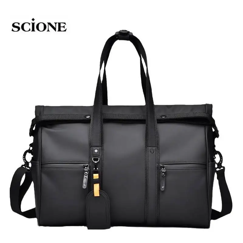 

Men's Travel Gym Bag Large Capacity Shoulder Handbag Outdoor Sports Fitness Casual Carry-on Tote Trip Storage Duffel Bags