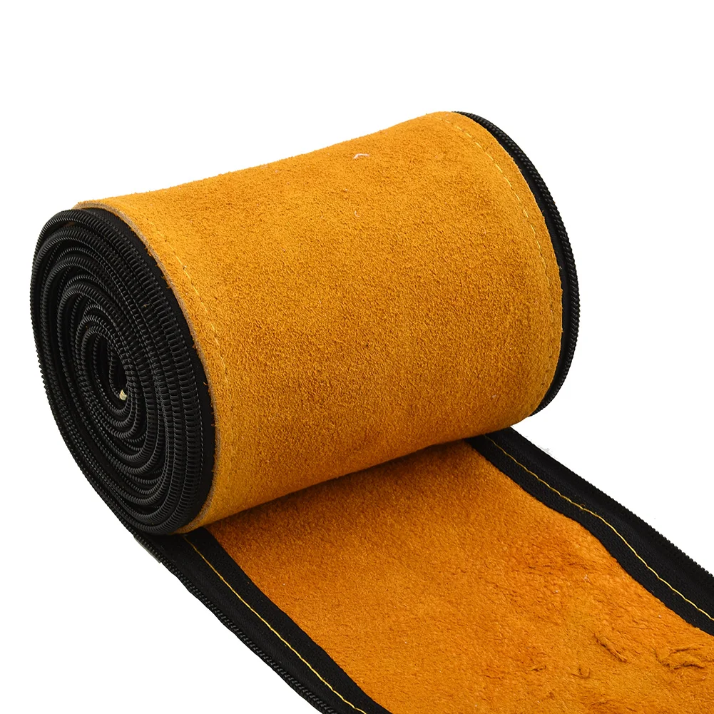 TIG Mig Cowhide Welding Gun Cable Hose Cover 12' Long 4" Wide Band Zippers Welding Gun Cable Cover For Air Cooled Welding Guns
TIG Mig Cowhide Welding Gun Cable Hose Cover 12' Long 4" Wide Band Zippers Welding Gun Cable Cover For Air Cooled Welding Guns