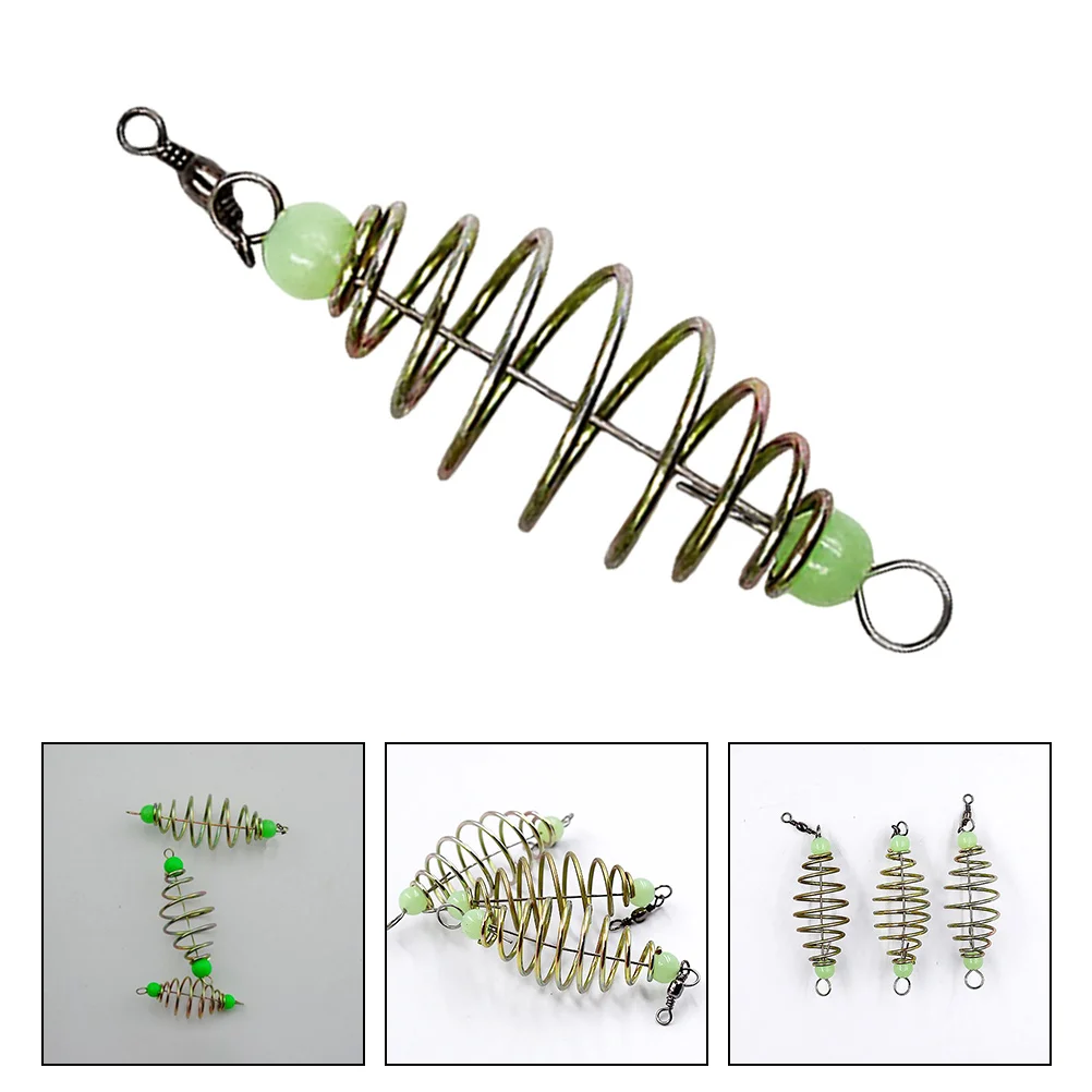 20 Pcs Spring Bait Fishing Portable Carrier Bass Tackle Stainless Steel Outdoor Tool Carbon Trap Lure Cage Metal Brackets
20 Pcs Spring Bait Fishing Portable Carrier Bass Tackle Stainless Steel Outdoor Tool Carbon Trap Lure Cage Metal Brackets