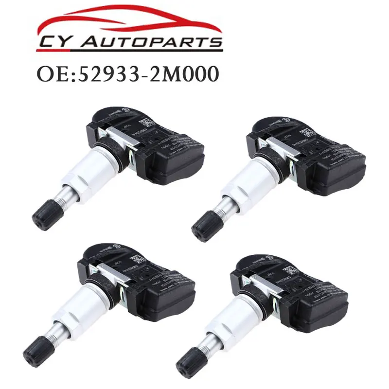 4PCS New TPMS Tire Pressure Sensor For Hyundai Accent Sonata Kia Forte Optima Sorento Soul with kit 52933-2M000 529332M000
4PCS New TPMS Tire Pressure Sensor For Hyundai Accent Sonata Kia Forte Optima Sorento Soul with kit 52933-2M000 529332M000