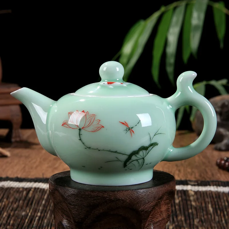 Teapot Tea Pot Infuser Teaware Kettle Chinese Hand-painted Cha Chawan Kung Fu Service Ceramic Puer Household Items Gaiwan Taiwan
Teapot Tea Pot Infuser Teaware Kettle Chinese Hand-painted Cha Chawan Kung Fu Service Ceramic Puer Household Items Gaiwan Taiwan