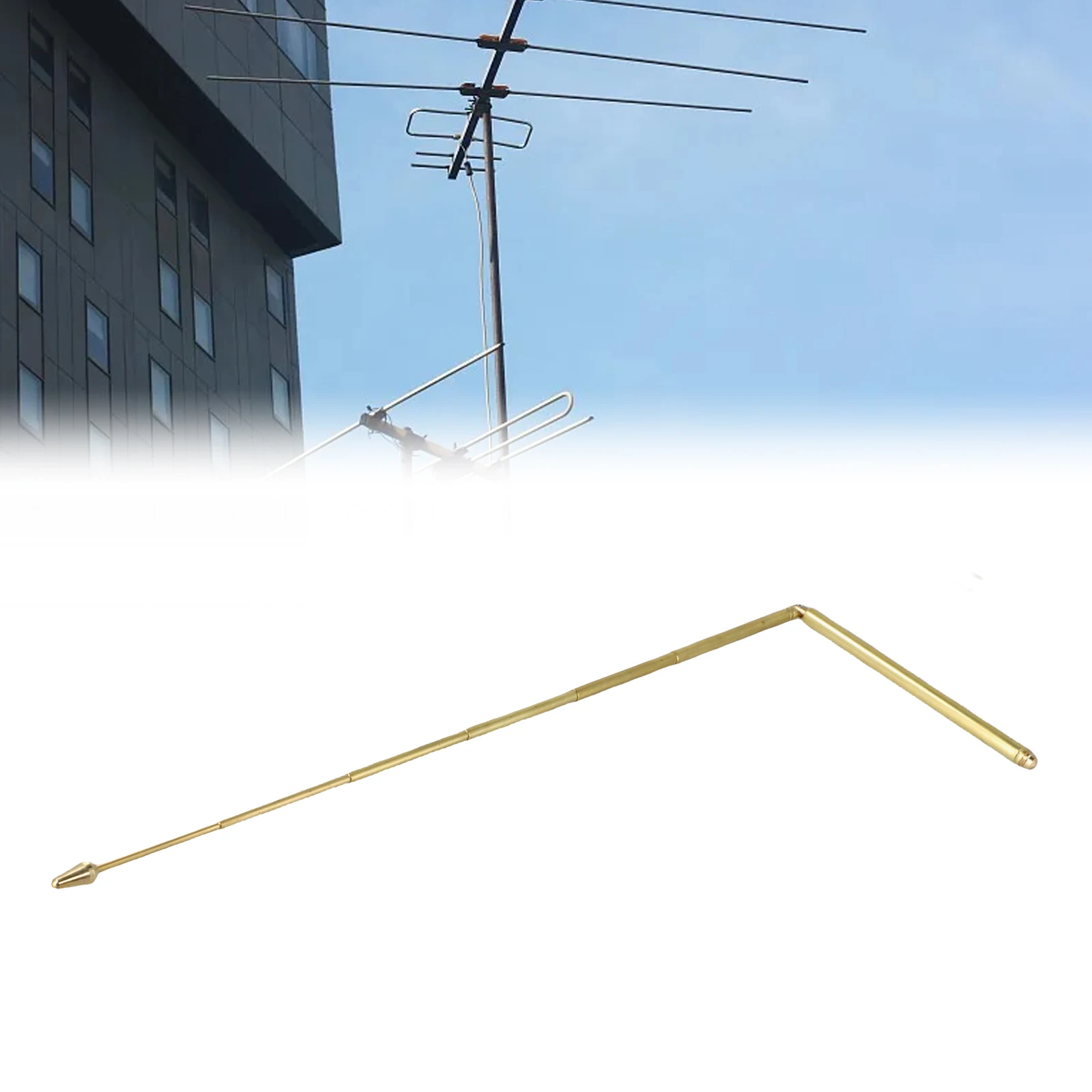 1pcs Stainless Steel Adjustable Divination Accessories Water Detector Stainless Steel Positioning Rod Bending Rod
1pcs Stainless Steel Adjustable Divination Accessories Water Detector Stainless Steel Positioning Rod Bending Rod