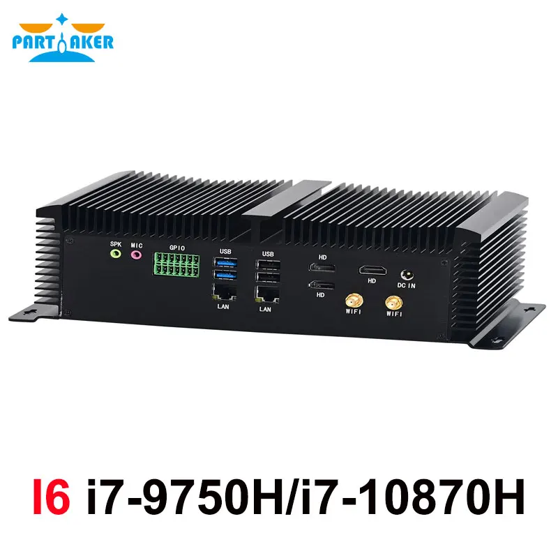 Industrial Fanless Mini PC Intel Core i7 10870H i5 10200H Win 10/11 with 3 HD-MI 6*COM Dual LAN GPIO Computer
Industrial Fanless Mini PC Intel Core i7 10870H i5 10200H Win 10/11 with 3 HD-MI 6*COM Dual LAN GPIO Computer