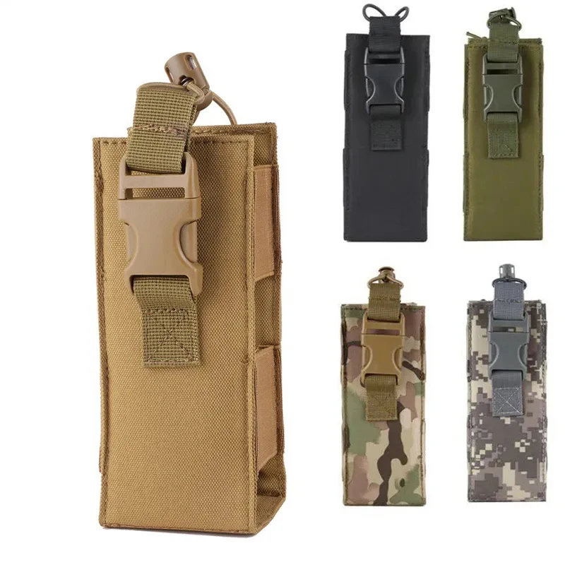 Tactical Radio Holster Bag Molle Water Bottle Bag Waist Pack Military Outdoor Camping Hunting Fishing Kettle Canteen Cover Pouch
Tactical Radio Holster Bag Molle Water Bottle Bag Waist Pack Military Outdoor Camping Hunting Fishing Kettle Canteen Cover Pouch