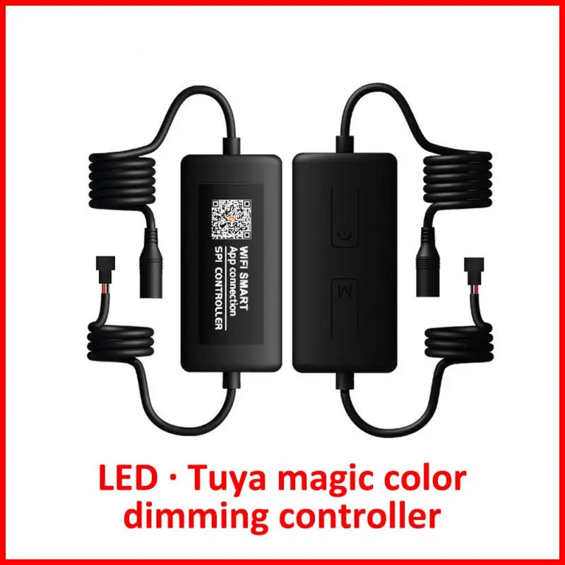 

Tuya Smart Life App Led rgb Controller Wifi Dimmer 5V 12V 3PIN RGB WS2812B ws2811 Led Light Strips Works With Alexa Home