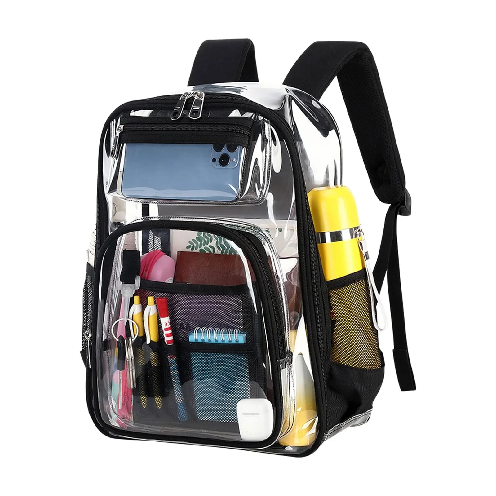 Прозрачный Однотонный женский рюкзак, водонепроницаемый дорожный большой школьный ранец, модная сумка на плечо для подростков
Прозрачный Однотонный женский рюкзак, водонепроницаемый дорожный большой школьный ранец, модная сумка на плечо для подростков