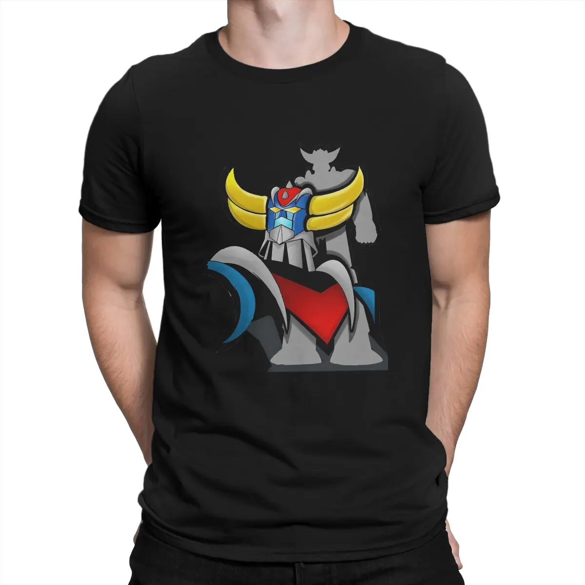 Vintage Classic UFO Robot Goldrake Grendizer Anime T Shirt Graphic Crewneck TShirt Harajuku Short Sleeve Polyester
Vintage Classic UFO Robot Goldrake Grendizer Anime T Shirt Graphic Crewneck TShirt Harajuku Short Sleeve Polyester
