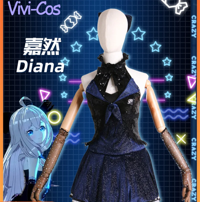 Vivi-Cos аниме Vtuber A-SOUL Diana симпатичный Косплей Хэллоуин женский костюм для ролевых игр Вечеринка Новинка
Vivi-Cos аниме Vtuber A-SOUL Diana симпатичный Косплей Хэллоуин женский костюм для ролевых игр Вечеринка Новинка