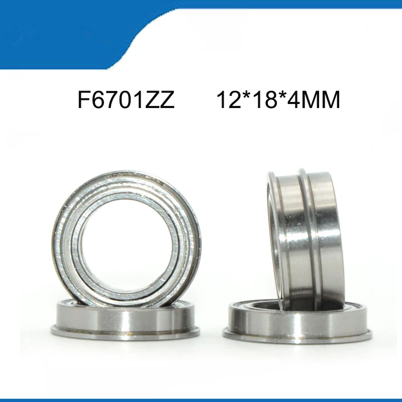 

High Quality Bearing 10/20PCS F6701ZZ Corrosion Resistielded F6701ZZ Bearings (12*18*4MM ) Deep Groove Ball Bearing (ABEC-1)