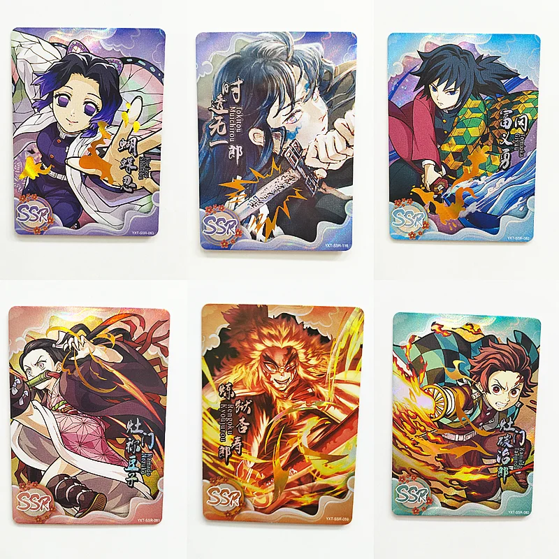 Little Dinosaur Ghost Slayer Blade Collection Flash Card SSR Single Card Single Sell Hero Post Anime Character Card Rare
Little Dinosaur Ghost Slayer Blade Collection Flash Card SSR Single Card Single Sell Hero Post Anime Character Card Rare