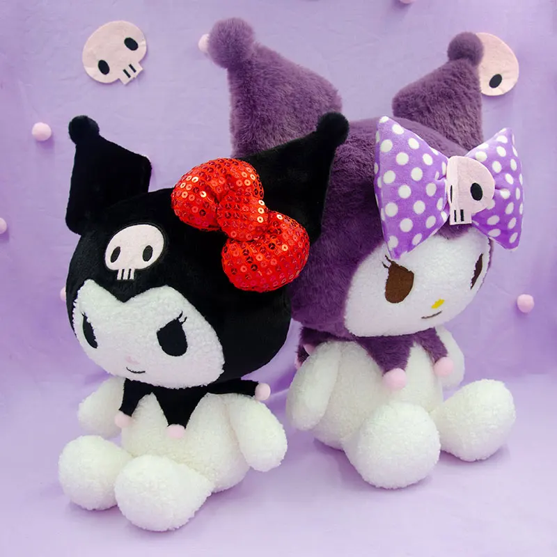 Sanrio Hello Kitty Plush Toy Anime Cartoon Bow Knot Kuromi Series Stuffed Plush Doll Pillow Girl's Room Decoration Gift
Sanrio Hello Kitty Plush Toy Anime Cartoon Bow Knot Kuromi Series Stuffed Plush Doll Pillow Girl's Room Decoration Gift