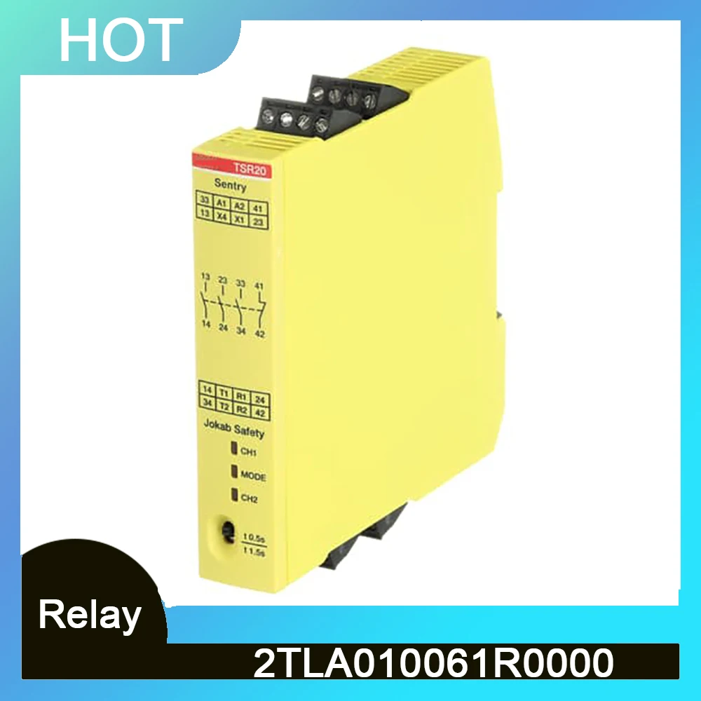 Реле безопасности для ABB Sentry TSR20 2TLA010061R0000 выходы 3NO + 1NC + 24VDC Высокое качество Быстрая доставка
Реле безопасности для ABB Sentry TSR20 2TLA010061R0000 выходы 3NO + 1NC + 24VDC Высокое качество Быстрая доставка
