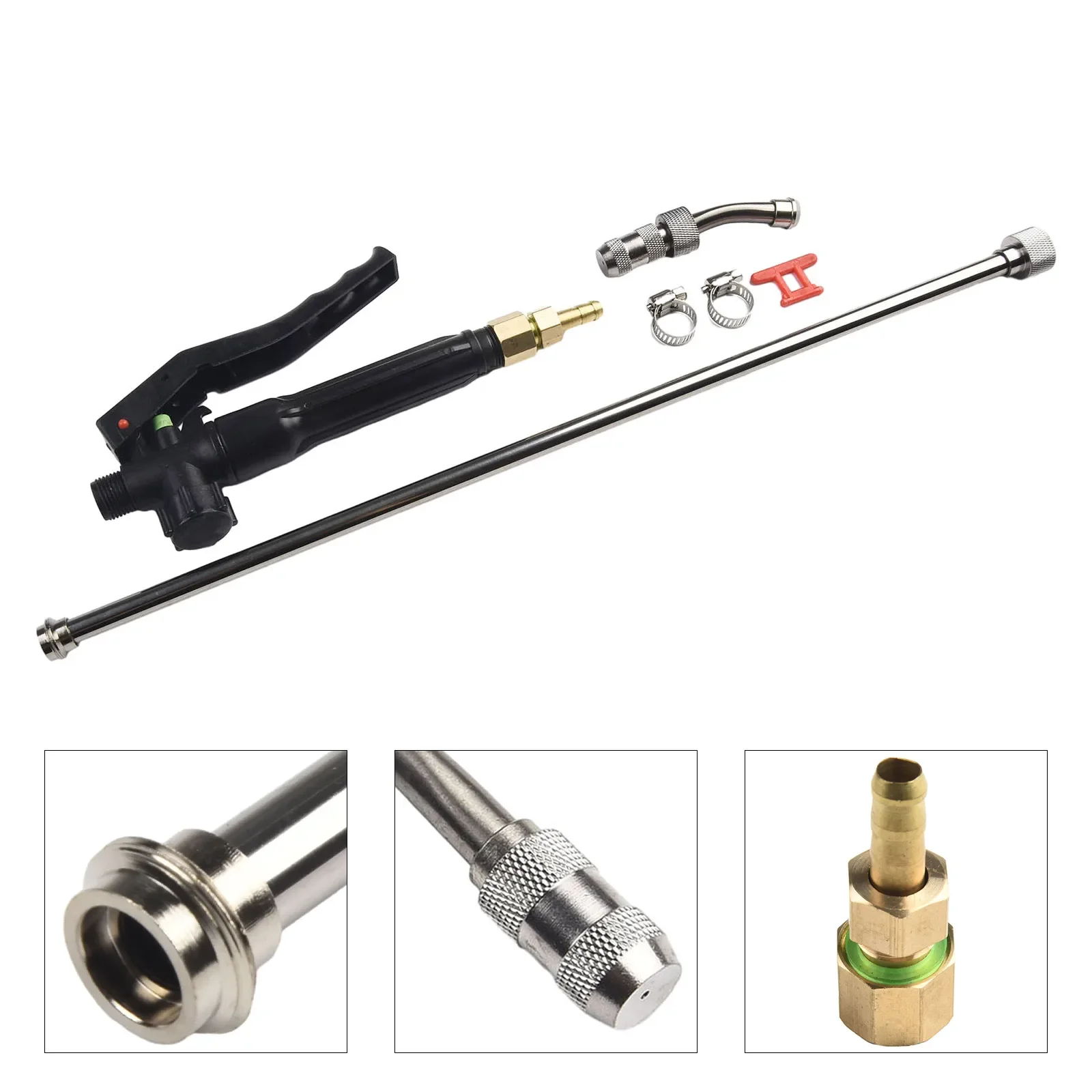 Tool Sprayer Wand 1pcs 29in Adjustable Nozzle Brass Barb Car Wash Metal Sprayer Wand Stainless Steel Exquisite
Tool Sprayer Wand 1pcs 29in Adjustable Nozzle Brass Barb Car Wash Metal Sprayer Wand Stainless Steel Exquisite