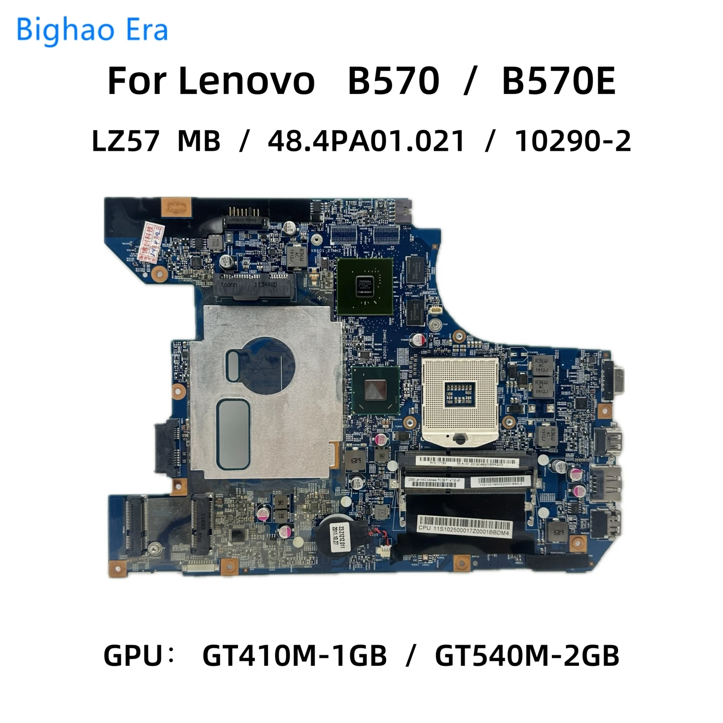 Материнская плата для ноутбука Lenovo B570 B570e с чипсетом HM65 GT410/GT525/GT540M 1 ГБ/2GB-GPU 10290, 11013650-2 48. 4pa01. 021 LZ57 Мб
Материнская плата для ноутбука Lenovo B570 B570e с чипсетом HM65 GT410/GT525/GT540M 1 ГБ/2GB-GPU 10290, 11013650-2 48. 4pa01. 021 LZ57 Мб