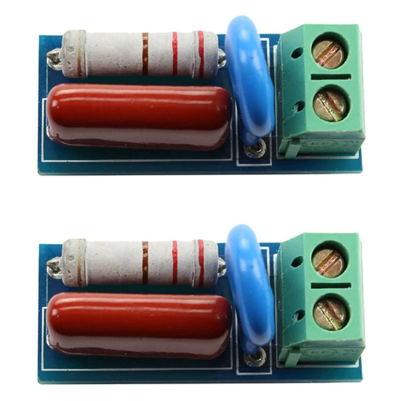 2X RC Absorption/Snubber Circuit Module Relay Contact Protection Resistance Surge
2X RC Absorption/Snubber Circuit Module Relay Contact Protection Resistance Surge