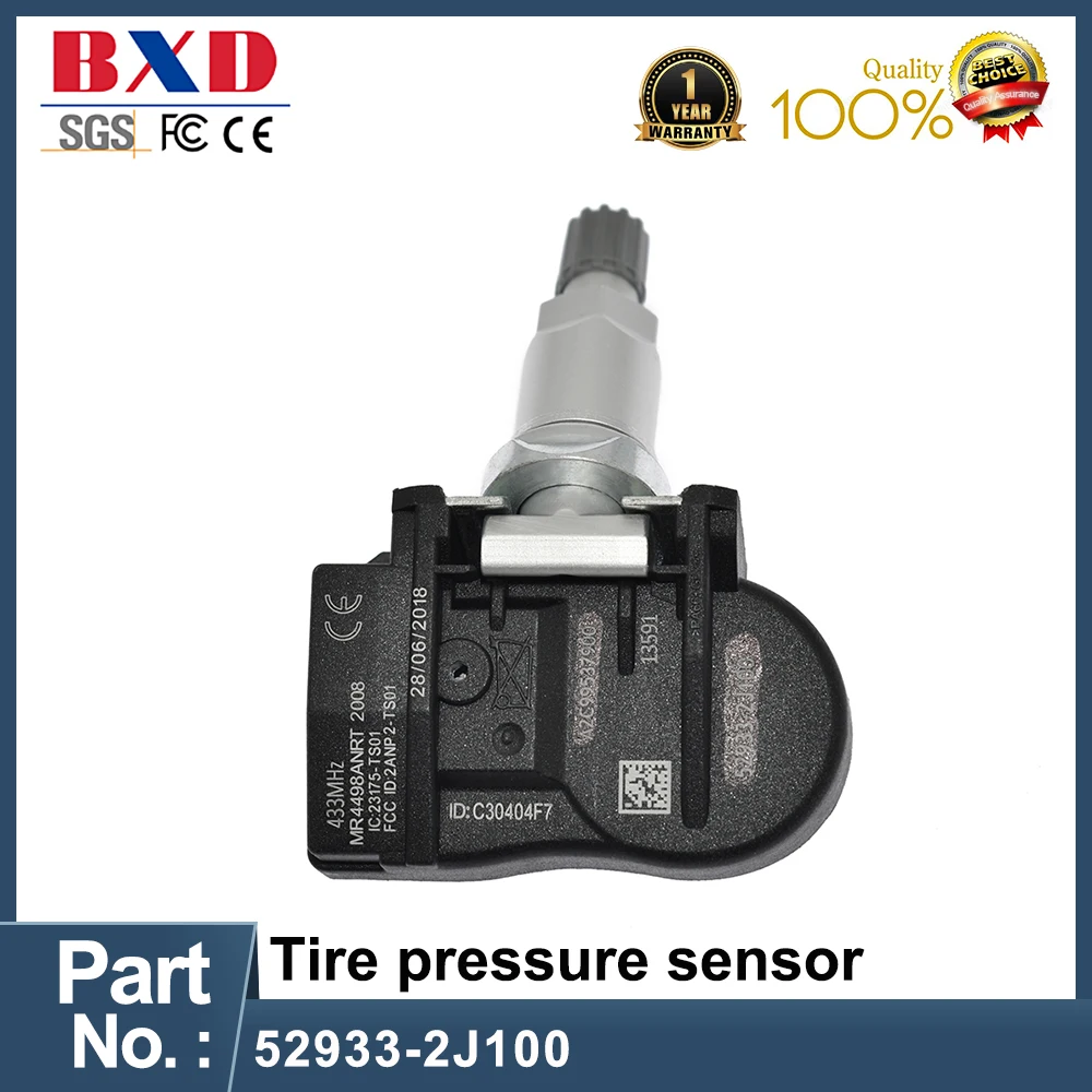Direct TPMS 52933-2J100 Monitor Car Tire Internal Pressure Tyre Pressure Control System Wheel Sensor For Kia Hyundai Accent
Direct TPMS 52933-2J100 Monitor Car Tire Internal Pressure Tyre Pressure Control System Wheel Sensor For Kia Hyundai Accent