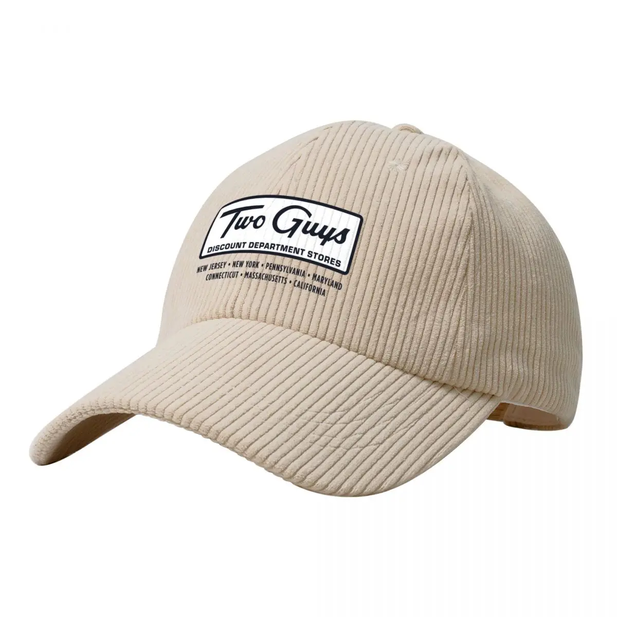 Two Guys Department Stores Corduroy Baseball Cap Dropshipping New Hat Men's Women's
Two Guys Department Stores Corduroy Baseball Cap Dropshipping New Hat Men's Women's