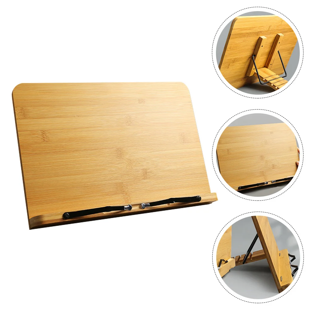Holding Rack Laptop Holder Home Supplies Stand Wooden Adjustable Desktop Drawing Board Reading Shelf Manuscript
Holding Rack Laptop Holder Home Supplies Stand Wooden Adjustable Desktop Drawing Board Reading Shelf Manuscript