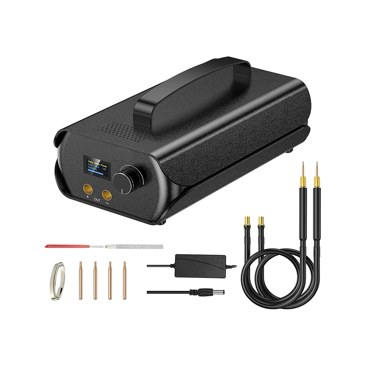 Spot Welder, Capacitor Battery Spot Welder 3000F 120 Capacitor Energy Storage Spot Welder,for Battery US Plug
Spot Welder, Capacitor Battery Spot Welder 3000F 120 Capacitor Energy Storage Spot Welder,for Battery US Plug