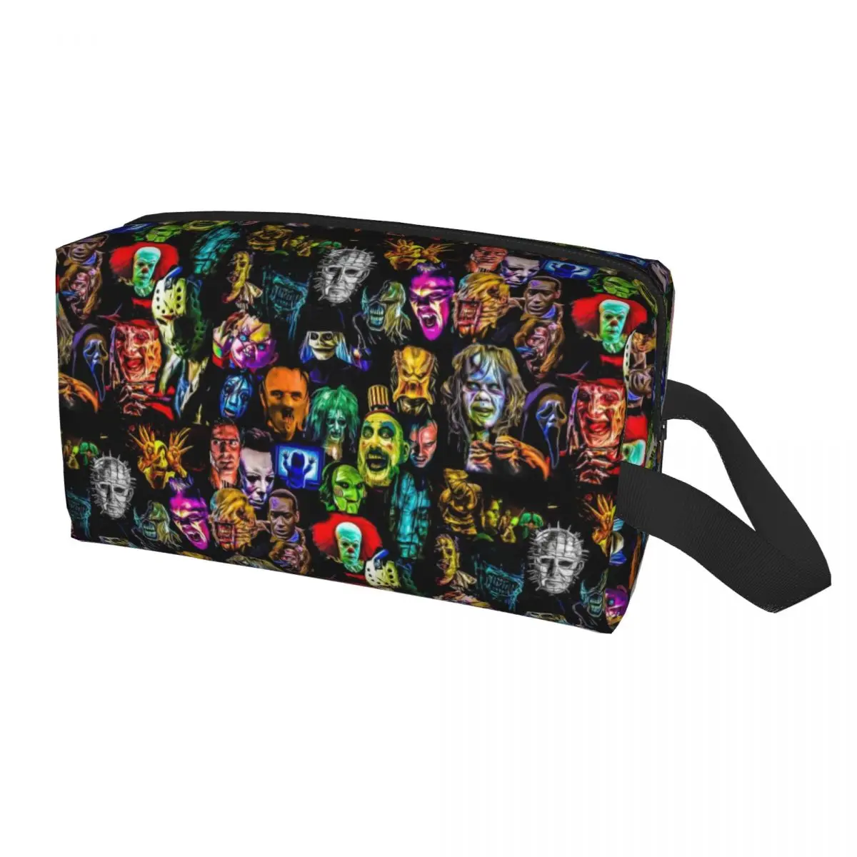 Horror Film Baddies Legends Travel Cosmetic Bag Chucky Alien Predator Killer Toiletry Makeup Organizer Lady Storage Dopp Kit
Horror Film Baddies Legends Travel Cosmetic Bag Chucky Alien Predator Killer Toiletry Makeup Organizer Lady Storage Dopp Kit