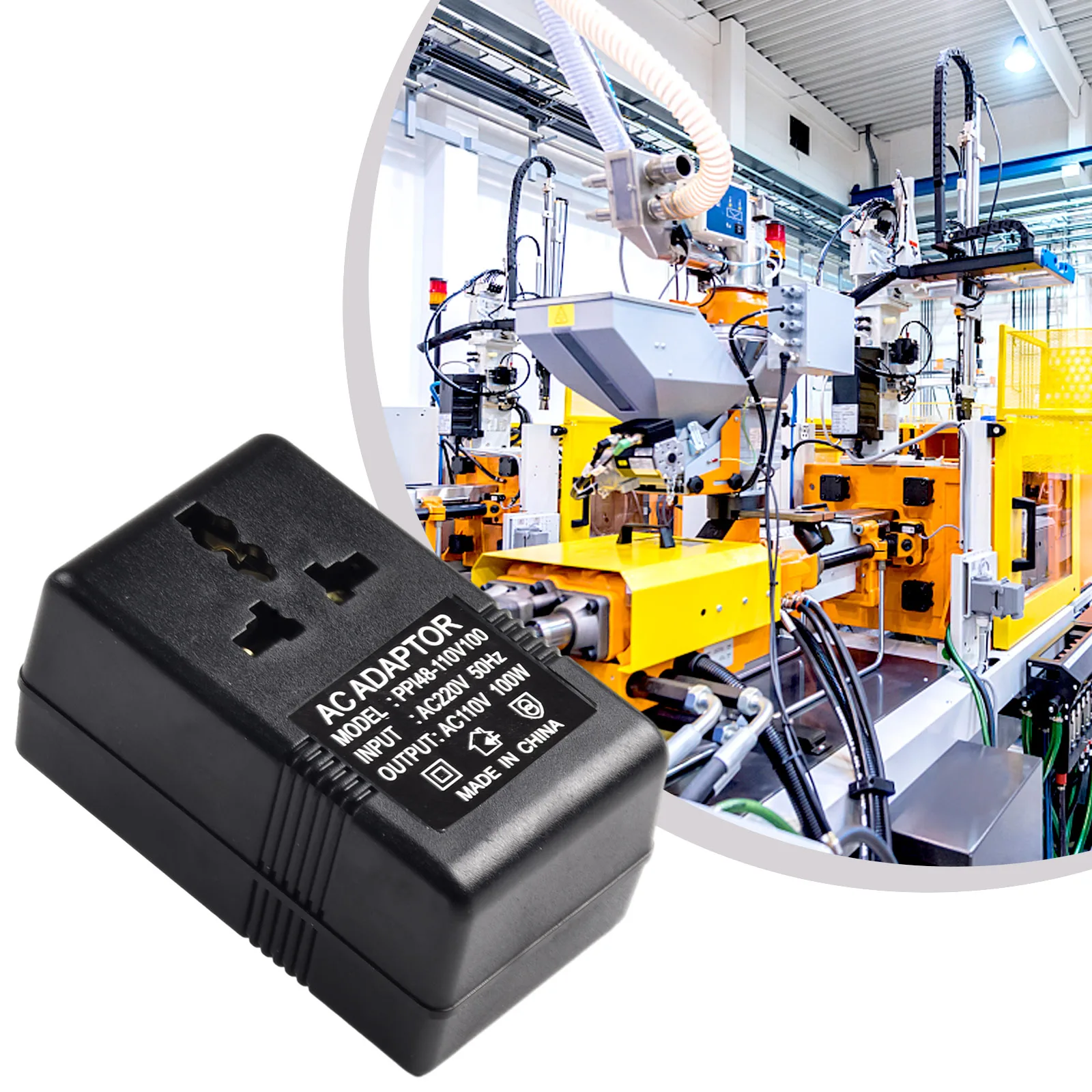 

Voltage Converter Step Down Transformer Travel Adapter AC220V To 110V Voltage Converter EU 50/100W Phase Electrical Equipment