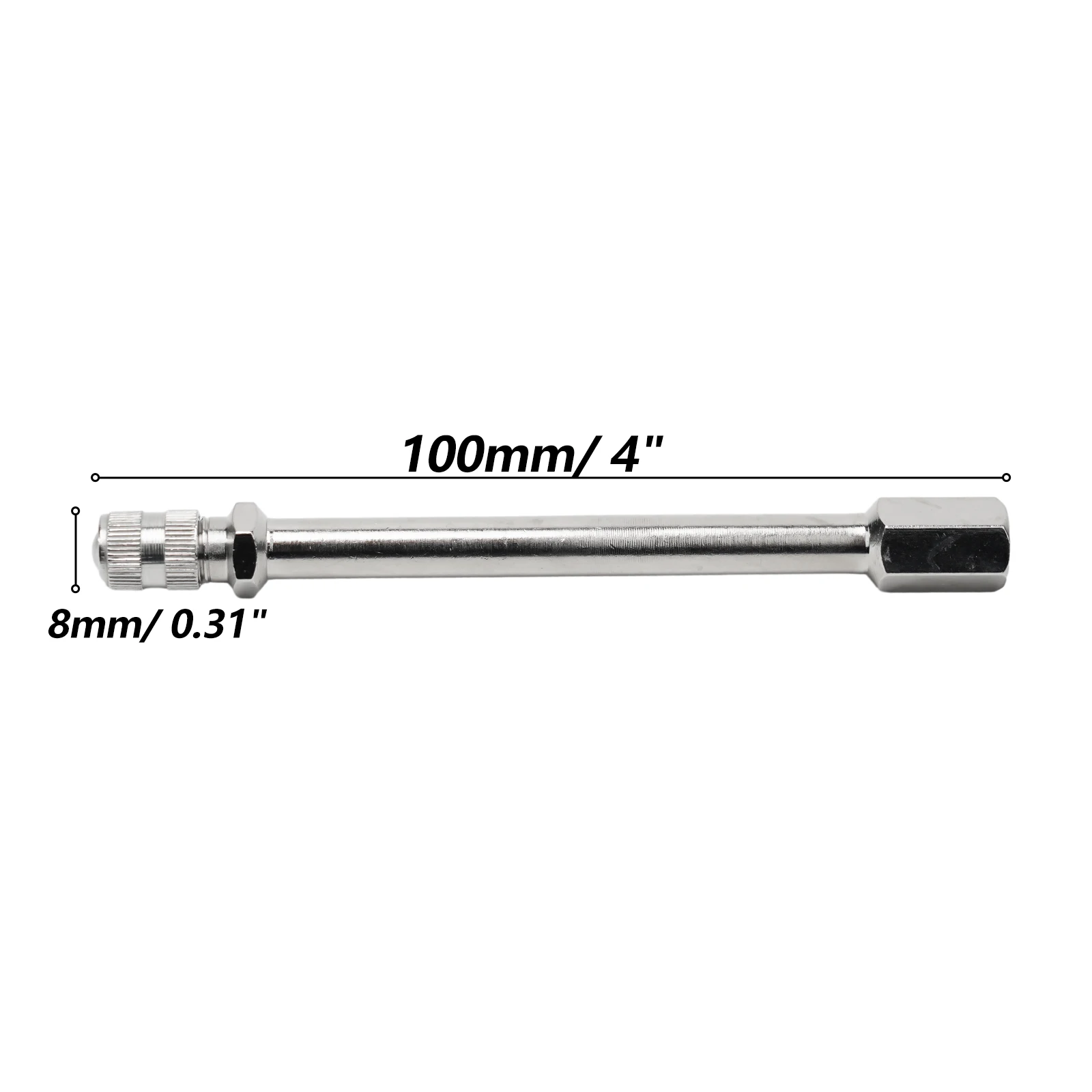 4pcs 100mm Tyre Wheel Valve Extension Extender Cap Metal Stem For Auto Car Truck Tyre Valve Extension Rods For Cars
4pcs 100mm Tyre Wheel Valve Extension Extender Cap Metal Stem For Auto Car Truck Tyre Valve Extension Rods For Cars
