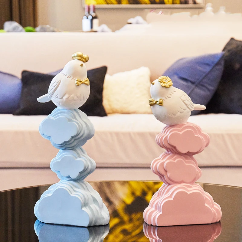 Modern Cute Resin Birds Lover Ornaments Livingroom Home Furnishing Decoration Office Desktop Figurines Decor Crafts Wedding Gift
Modern Cute Resin Birds Lover Ornaments Livingroom Home Furnishing Decoration Office Desktop Figurines Decor Crafts Wedding Gift
