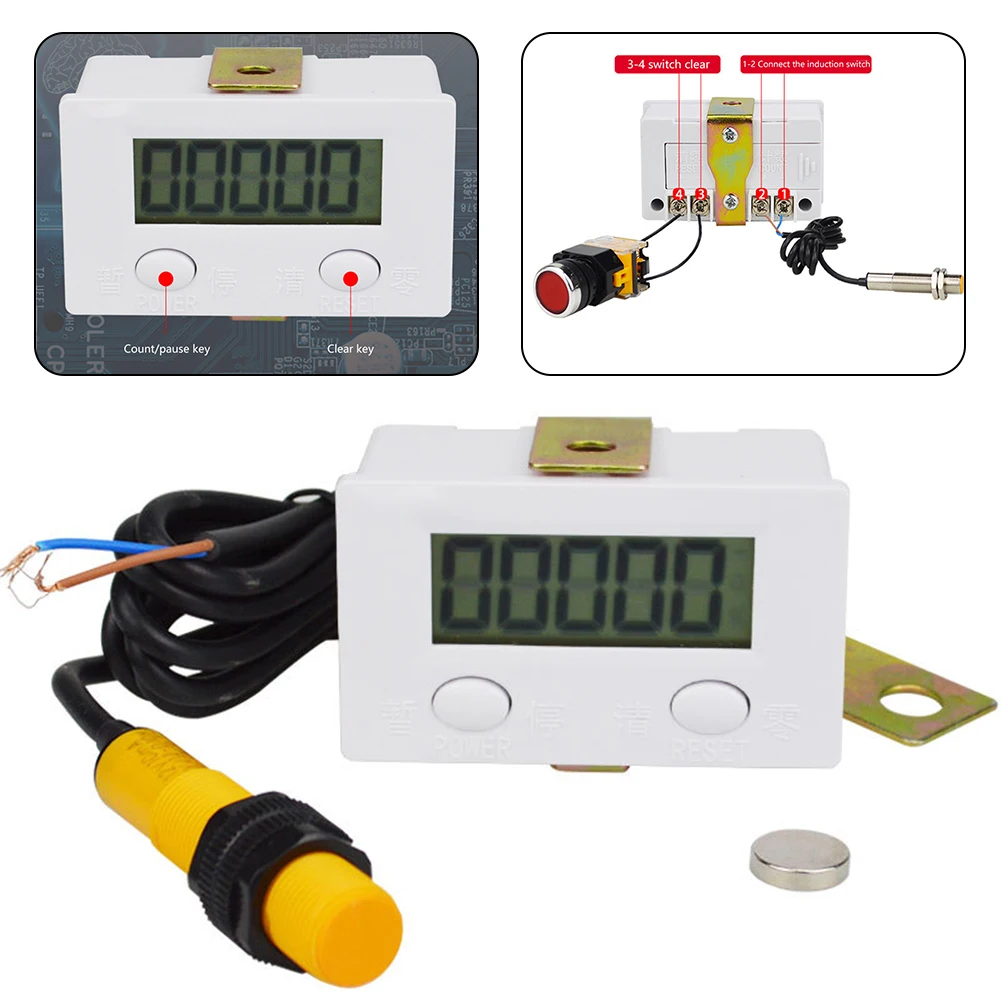 Useful Counter Sensor 0-99999 Accessories BEM-5C Bracket Electronic Counter Magnetic Induction Proximity Switch
Useful Counter Sensor 0-99999 Accessories BEM-5C Bracket Electronic Counter Magnetic Induction Proximity Switch